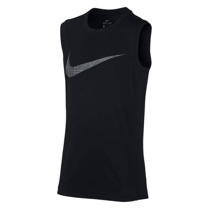 Boys 8-20 Nike Dri-fit Legacy Muscle Graphic Tee, Size: Medium, Grey (charcoal)