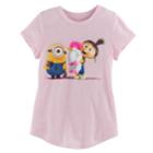 Girls 4-10 Jumping Beans&reg; Despicable Me Minion, Unicorn & Agnes Tee, Size: 5, Pink