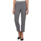 Women's Studio 253 Stretch Ankle Pants, Size: Xl, Light Grey