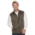 Men's Sonoma Goods For Life&trade; Supersoft Modern-fit Sweater Fleece Vest, Size: Large, Med Brown