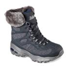 Skechers D'lites Women's Waterproof Winter Boots, Size: 10, Blue (navy)