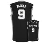 Men's Adidas San Antonio Spurs Tony Parker Nba Jersey, Size: Small, Black