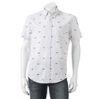 Men's Sonoma Goods For Life&trade; Modern-fit Button-down Shirt, Size: Medium, Grey