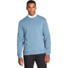 Men's Van Heusen Flex Classic-fit Fleece Knit Crewneck Sweater, Size: Xl, Blue