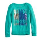 Girls 7-16 & Plus Size So&reg; Easy Crew Pullover Sweatshirt, Size: 14, Light Blue