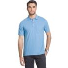 Men's Izod Wellfleet Classic-fit Slubbed Polo, Size: Small, Brt Blue