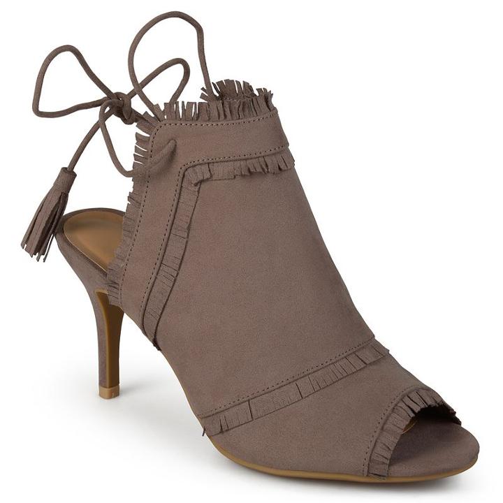 Journee Collection Haven Women's High Heels, Girl's, Size: 7.5, Lt Brown