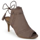 Journee Collection Haven Women's High Heels, Girl's, Size: 7.5, Lt Brown