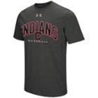 Men's Under Armour Cleveland Indians Reflective Arch Tee, Size: Medium, Dark Grey