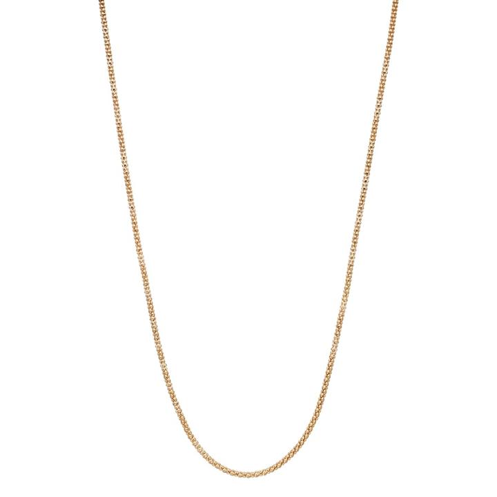Wearable Art Nickel Free Gold Tone Popcorn Necklace, Women's