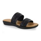 Easy Street Dionne Women's Sandals, Size: 5.5 Med, Black