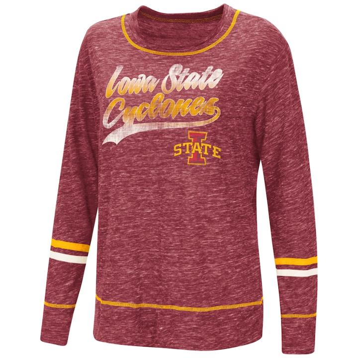 Women's Iowa State Cyclones Giant Dreams Tee, Size: Xl, Dark Red