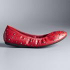 Simply Vera Vera Wang Springroll Women's Flats, Size: 8, Med Red