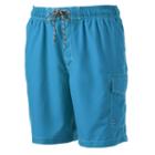 Big & Tall Sonoma Goods For Life&trade; Microfiber Swim Trunks, Men's, Size: 4xb, Blue Other