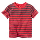 Boys 4-8 Carter's Red Short Sleeve Striped Tee, Boy's, Size: 7, Ovrfl Oth
