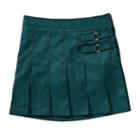 Girls 4-20 & Plus Size French Toast School Uniform 2-buckle Solid Skort, Girl's, Size: 20, Green