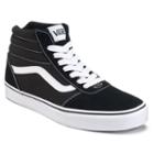 Vans Ward Hi Men's Suede Skate Shoes, Size: Medium (9.5), Black