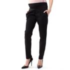 Plus Size Maternity Pip & Vine By Rosie Pope Belly Panel Dress Pants, Women's, Size: 3x-mat, Black