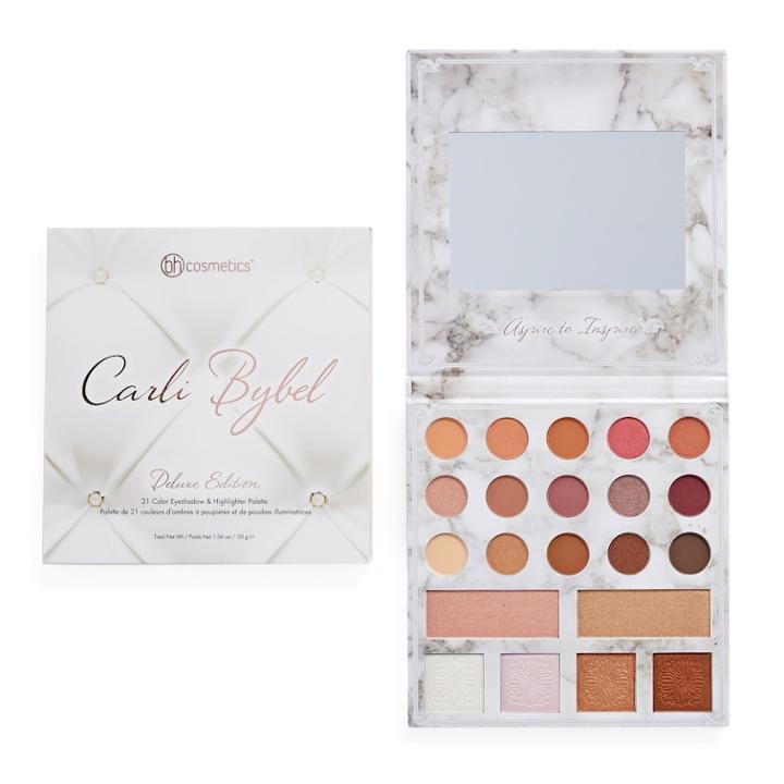 Bh Cosmetics Carli Bybel Deluxe Edition Eyeshadow & Highlighter Palette, Multicolor