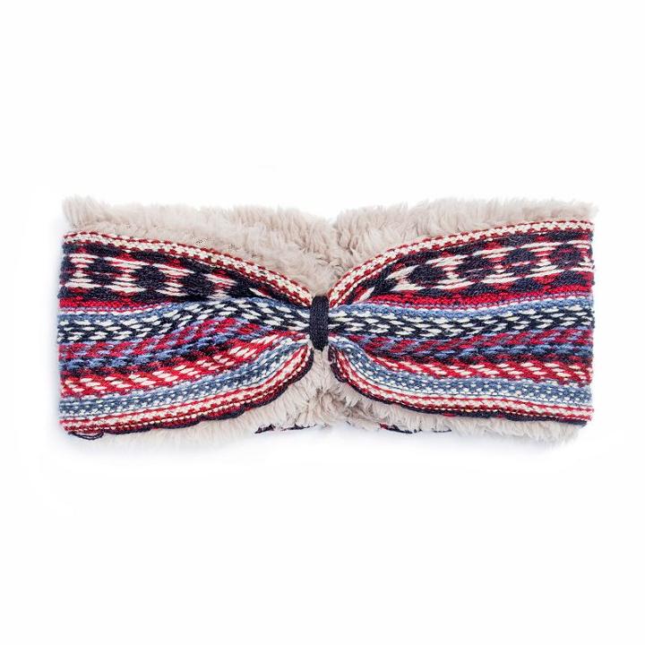 Women's Muk Luks Zigzag Striped Headband, Size: Fits Most, Multi