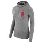 Women's Nike Ohio State Buckeyes Dry Element Hoodie, Size: Large, Grey