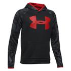 Boys 8-20 Under Armour Logo Performance Hoodie, Size: Xl, Black
