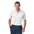 Men's Grand Slam Athletic-fit Airflow Performance Golf Polo, Size: Xl, White