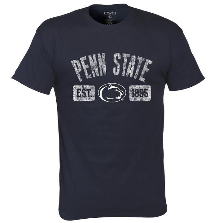 Men's Penn State Nittany Lions Victory Hand Tee, Size: Large, Blue (navy)
