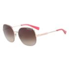 Armani Exchange Ax2021s 58mm Square Gradient Sunglasses, Women's, Light Red
