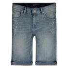 Girls 4-6x Levi's Stretch Denim Bermuda Shorts, Girl's, Size: 4, Med Blue