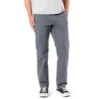 Men's Dockers&reg; Original Khaki All Seasons Straight-fit Tech Pants D2, Size: 30x32, Grey