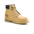 Dickies Raider Men's Steel-toe Work Boots, Size: Medium (9.5), Beig/green (beig/khaki)