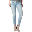 Juniors' Denizen From Levi's Low-rise Slim Ankle Jeans, Teens, Size: 7, Light Blue