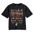 Boys 4-7 Five Nights At Freddy's Game Over Black Graphic Tee, Size: M(5/6)