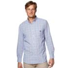 Big & Tall Chaps Classic-fit Easy-care Button-down Shirt, Men's, Size: 3xb, Blue