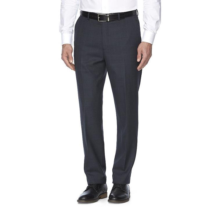 Men's Croft & Barrow&reg; Classic-fit Wool Suit Pants, Size: 32x30, Blue