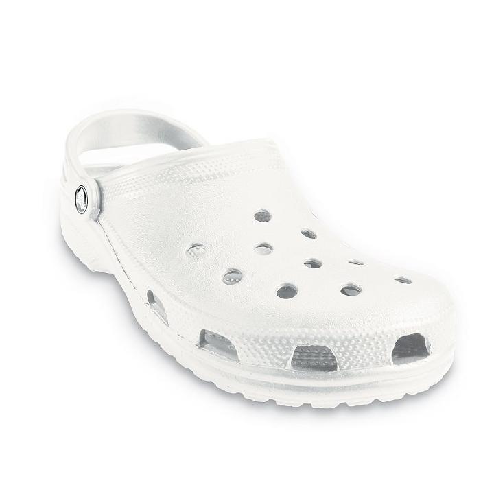 Crocs Classic Adult Clogs, Size: M7w9, White