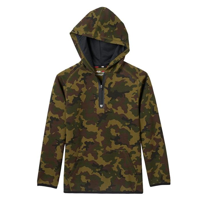 Boys 8-20 Fila Sport Space-dyed Hoodie, Boy's, Size: Small, Med Green