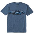 Men's Newport Car Tee, Size: Large, Blue Other