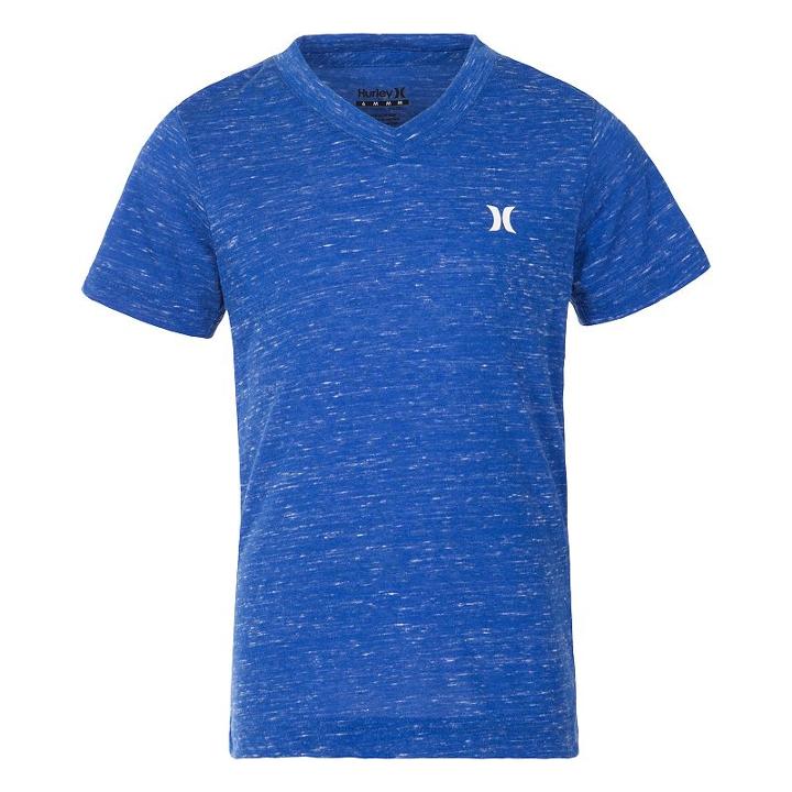 Boys 4-7 Hurley Slubbed V-neck Tee, Size: 7, Blue Other