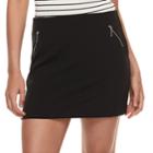 Juniors' Joe B A-line Skirt, Teens, Size: Xs, Black