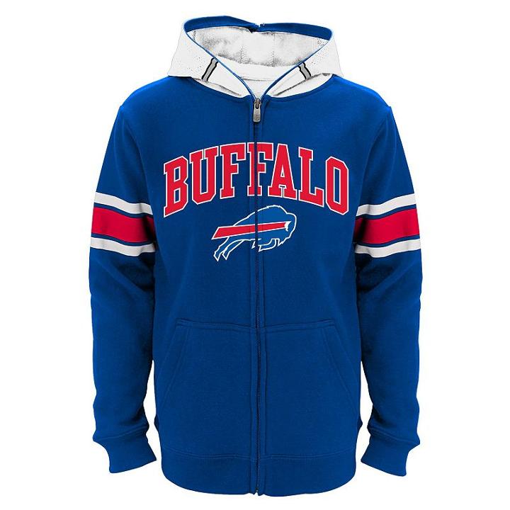 Boys 8-20 Buffalo Bills Helmet Hoodie, Boy's, Size: L(14/16), Blue (navy)