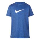 Boys 4-7 Nike Dri-fit Performance Jersey Tee, Size: 7, Blue