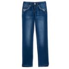Girls 7-16 Freestyle Revolution Rhinestone Embellished Bootcut Jeans, Size: 12, Blue