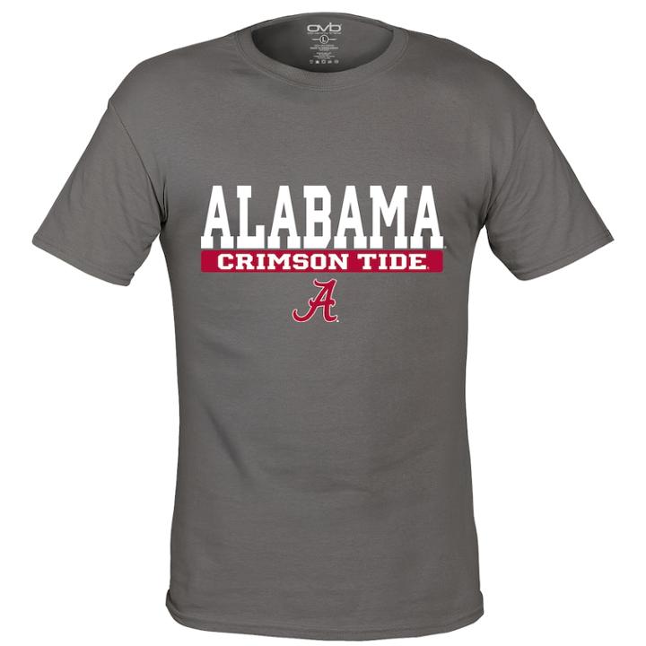Men's Alabama Crimson Tide Complex Tee, Size: Xl, Grey (charcoal)