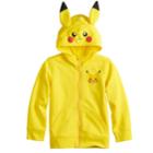 Boys 4-12 Jumping Beans&reg; Pokemon Pikachu Zip Hoodie, Size: 8, Gold