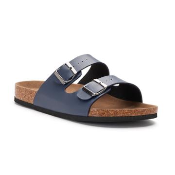Men's Rock & Republic Double-buckle Sandals, Size: Xl, Blue