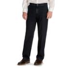 Men's Lee Custom Fit Relaxed-fit Flat-front Pants, Size: 30x30, Light Blue