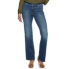 Women's Jennifer Lopez Curvy Fit Bootcut Jeans, Size: 0 T/l, Med Blue