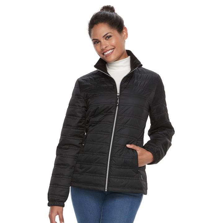 Women's Zeroxposur Karina Puffer Jacket, Size: Small, Black
